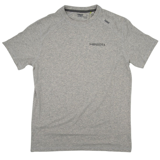 Sarasota Style x TASC Performance Tee Short Sleeve T-Shirt in Silver - Sarasota Florida | Sarasota Store