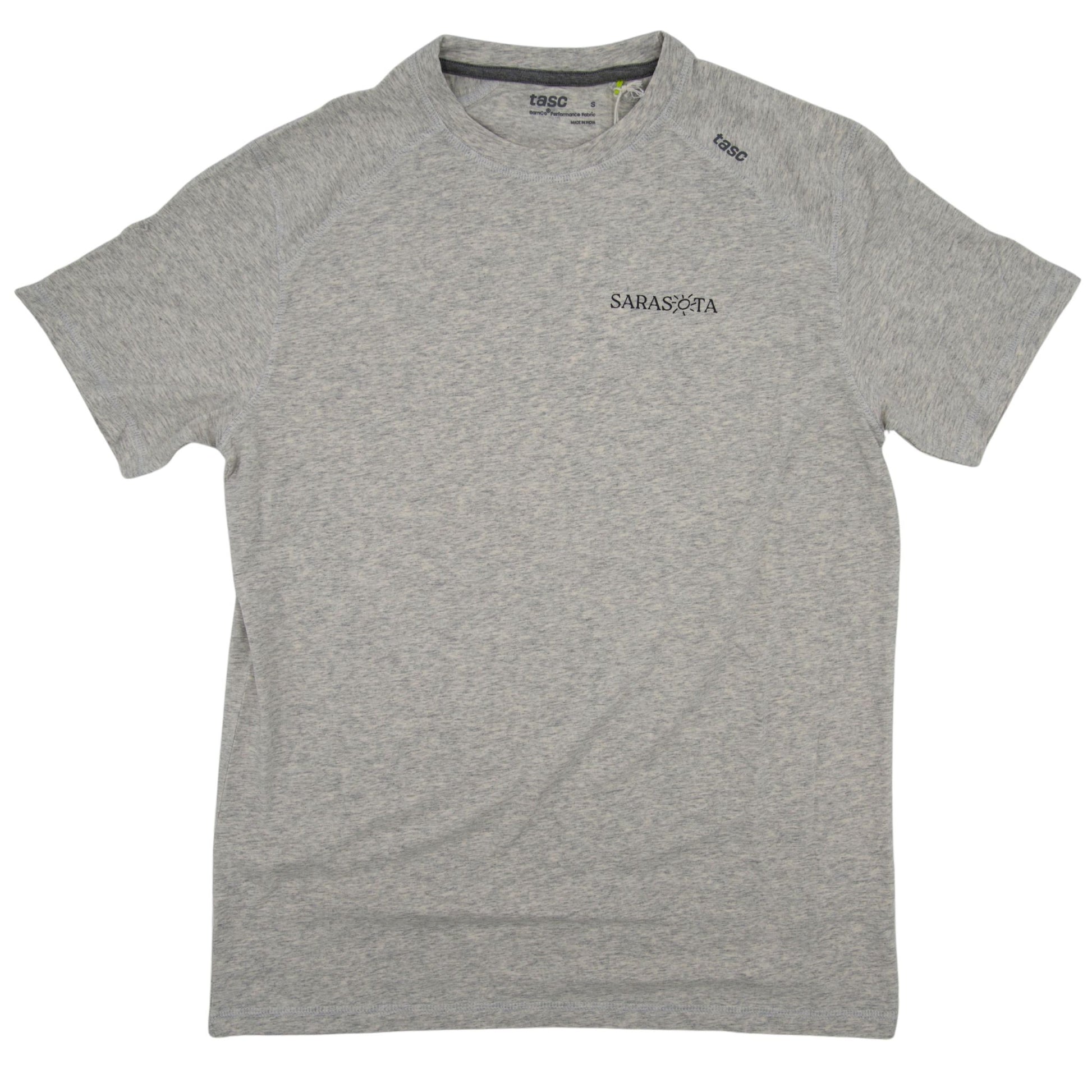 Sarasota Style x TASC Performance Tee Short Sleeve T-Shirt in Silver - Sarasota Florida | Sarasota Store