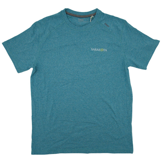 Sarasota Style x TASC Performance Tee Short Sleeve T-Shirt in Teal - Sarasota Florida | Sarasota Store