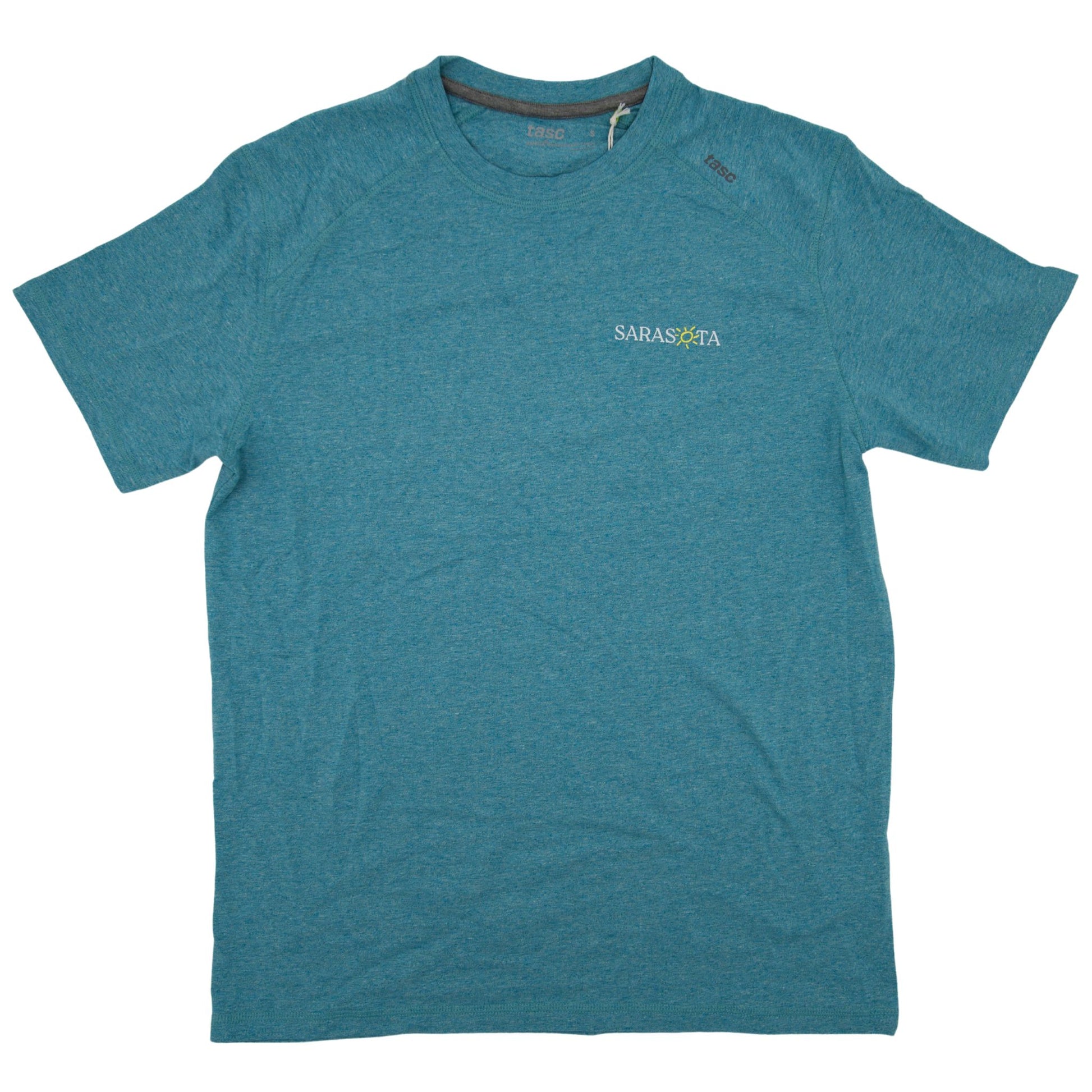 Sarasota Style x TASC Performance Tee Short Sleeve T-Shirt in Teal - Sarasota Florida | Sarasota Store