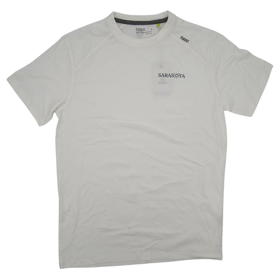 Sarasota Style x TASC Performance Tee Short Sleeve T-Shirt in White - Sarasota Florida | Sarasota Store