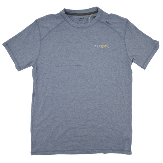 Sarasota Style x TASC Performance Tee Short Sleeve T-Shirt in Gray - Sarasota Florida | Sarasota Store