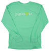 Sarasota Style Tee Long Sleeve T-Shirt in Green - Sarasota Florida | Sarasota Store