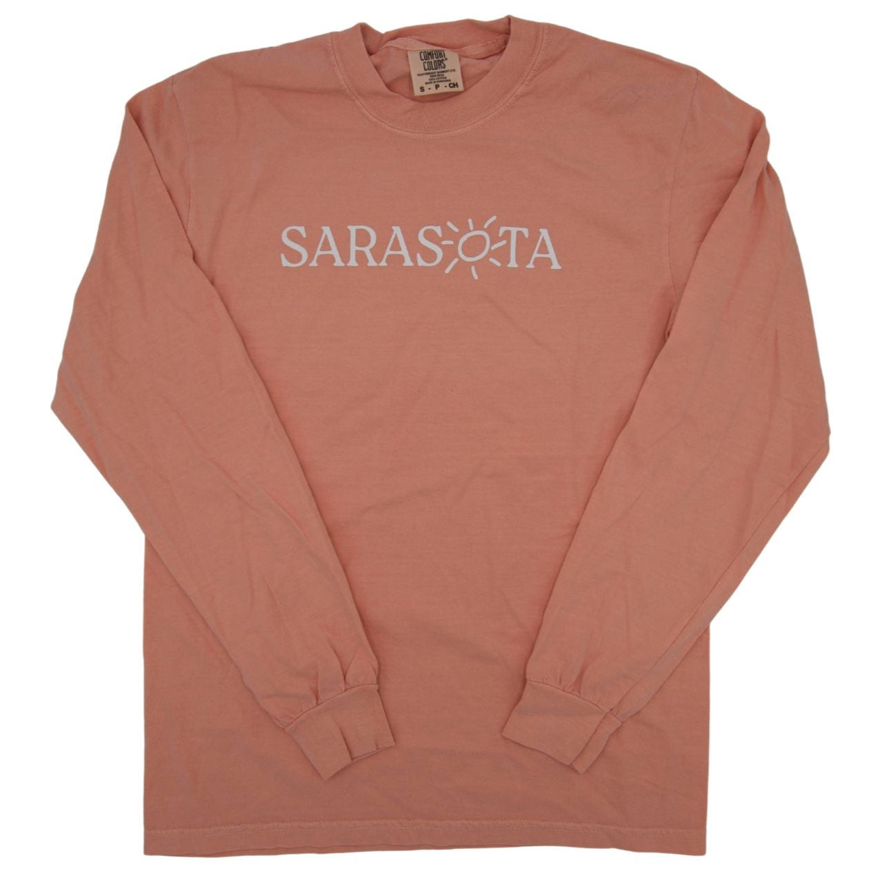 Sarasota Style Tee Long Sleeve T-Shirt in Orange - Sarasota Florida | Sarasota Store