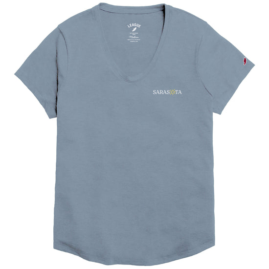 Sarasota Style Tee Short Sleeve T-Shirt in Blue - Sarasota Florida | Sarasota Store