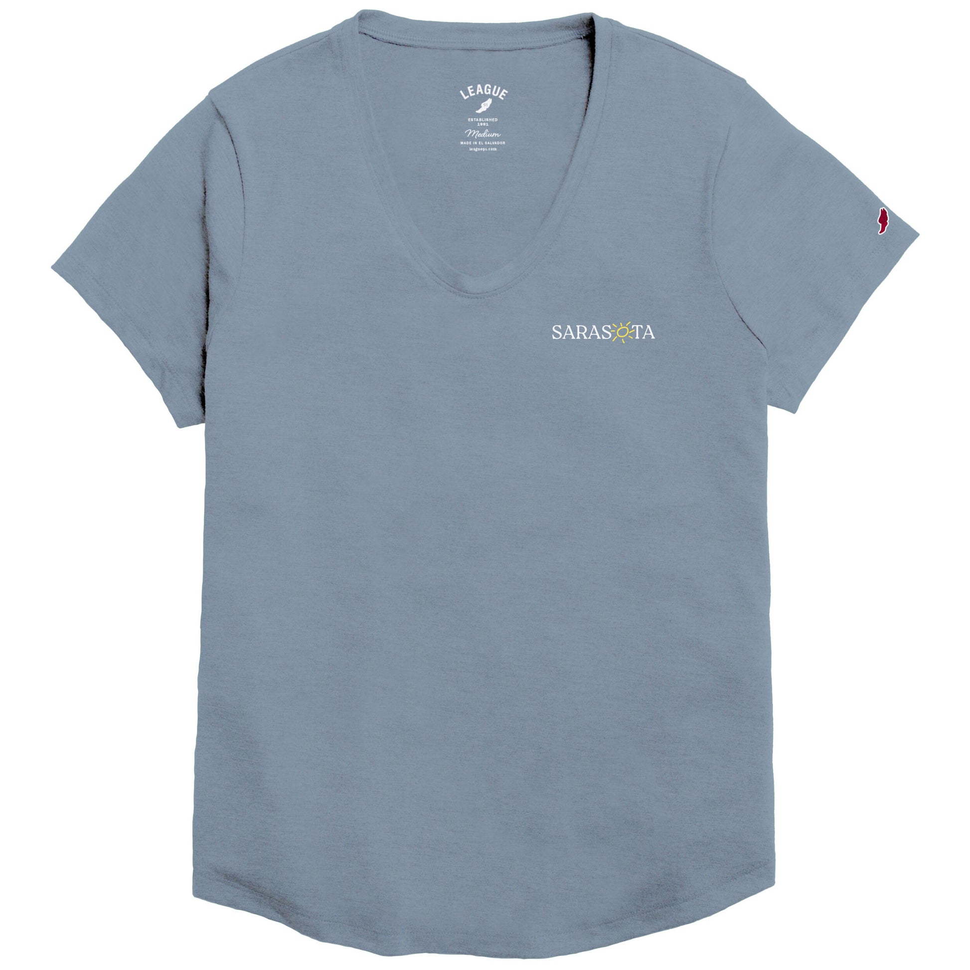 Sarasota Style Tee Short Sleeve T-Shirt in Blue - Sarasota Florida | Sarasota Store