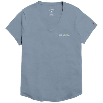 Sarasota Style Tee Short Sleeve T-Shirt in Blue - Sarasota Florida | Sarasota Store