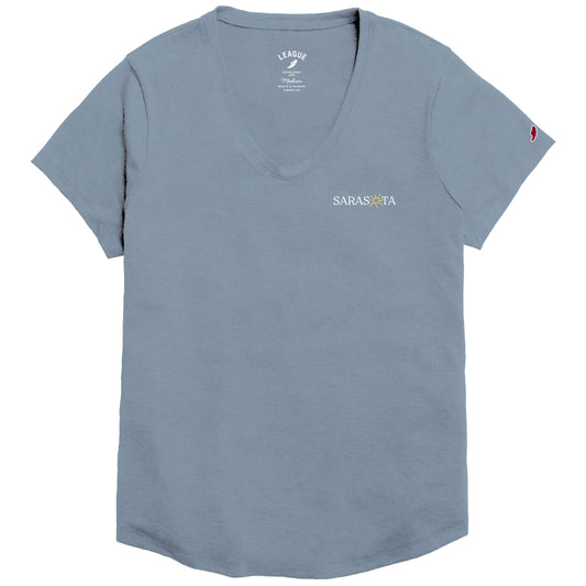 Sarasota Style Tee Short Sleeve T-Shirt in Blue - Sarasota Florida | Sarasota Store