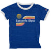 Sarasota Style Tee Short Sleeve T-Shirt in Blue - Sarasota Florida | Sarasota Store