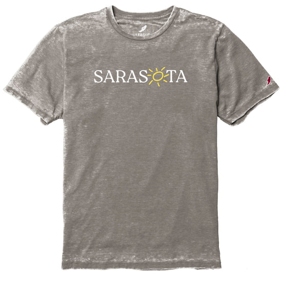 Sarasota Style Tee Short Sleeve T-Shirt in Gray - Sarasota Florida | Sarasota Store