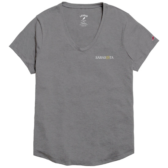 Sarasota Style Tee Short Sleeve T-Shirt in Gray - Sarasota Florida | Sarasota Store