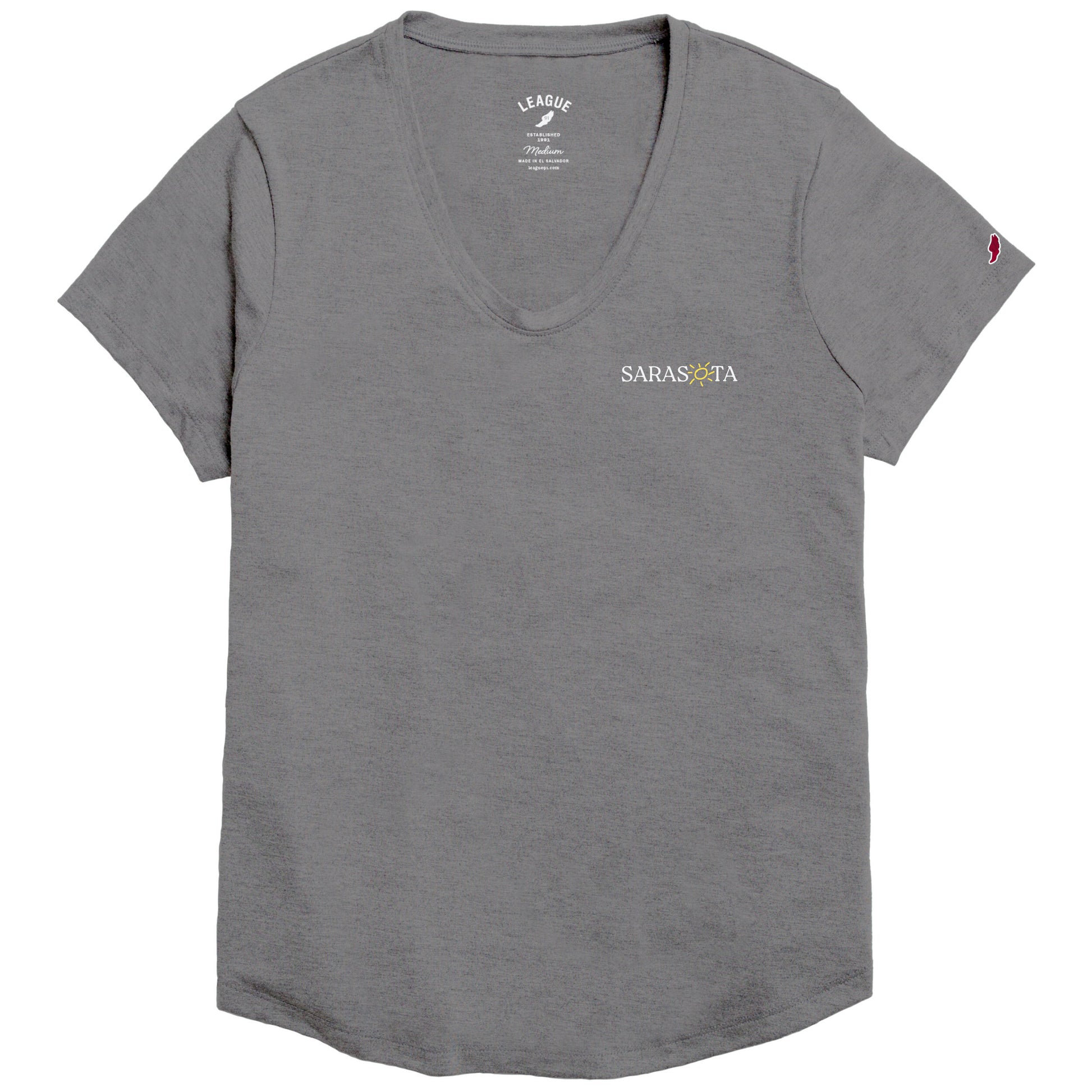 Sarasota Style Tee Short Sleeve T-Shirt in Gray - Sarasota Florida | Sarasota Store
