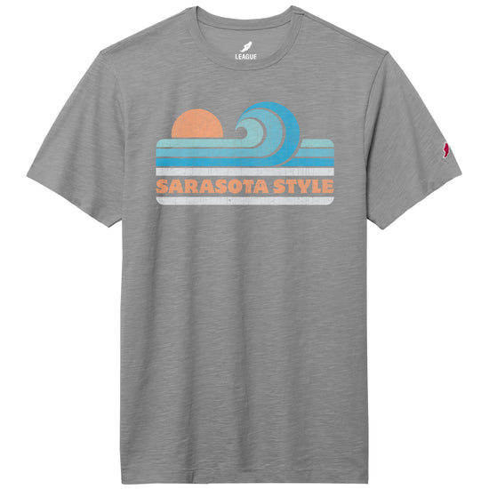 Sarasota Style Tee Short Sleeve T-Shirt in Gray - Sarasota Florida | Sarasota Store