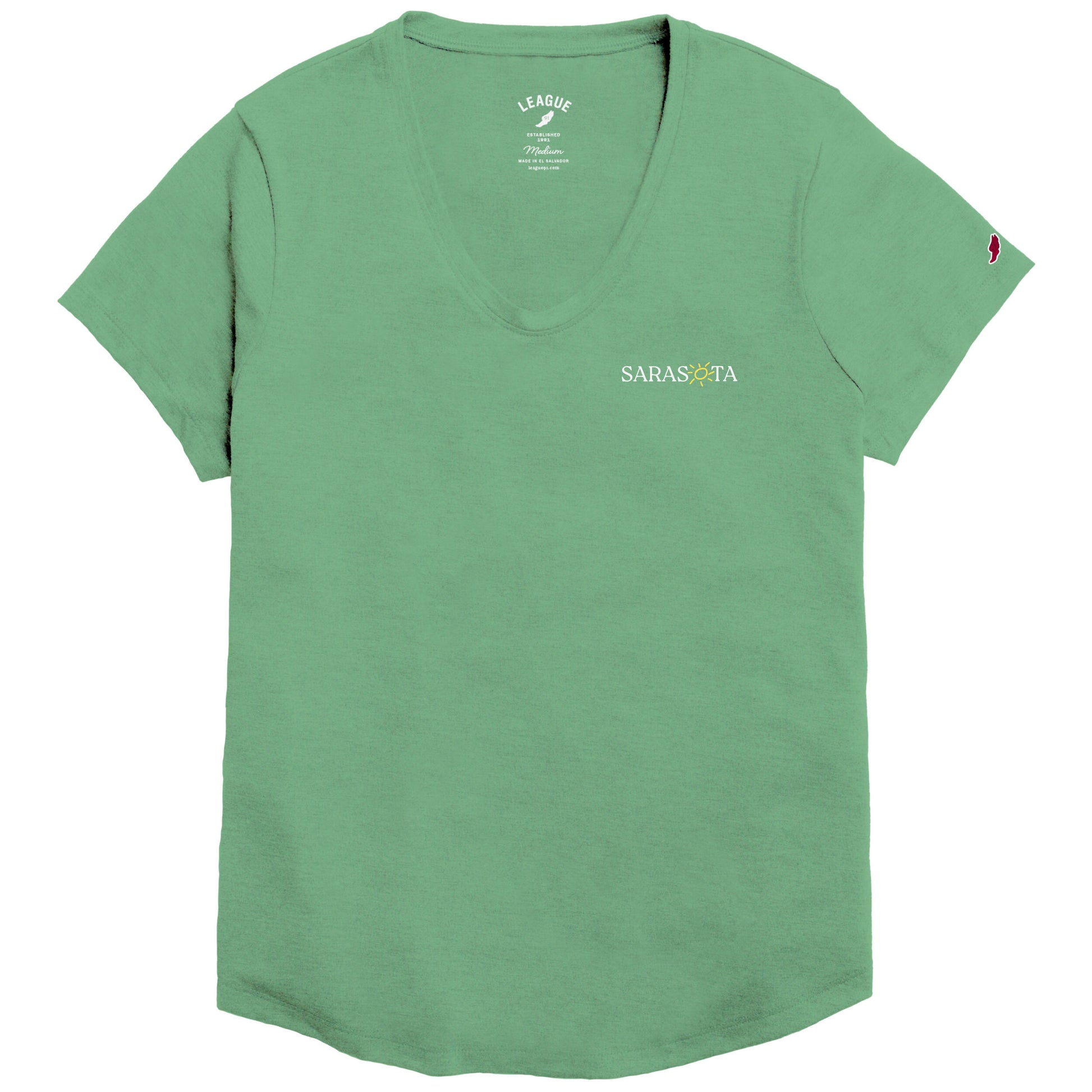 Sarasota Style Tee Short Sleeve T-Shirt in Green - Sarasota Florida | Sarasota Store