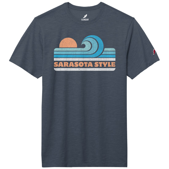Sarasota Style Tee Short Sleeve T-Shirt in Navy - Sarasota Florida | Sarasota Store