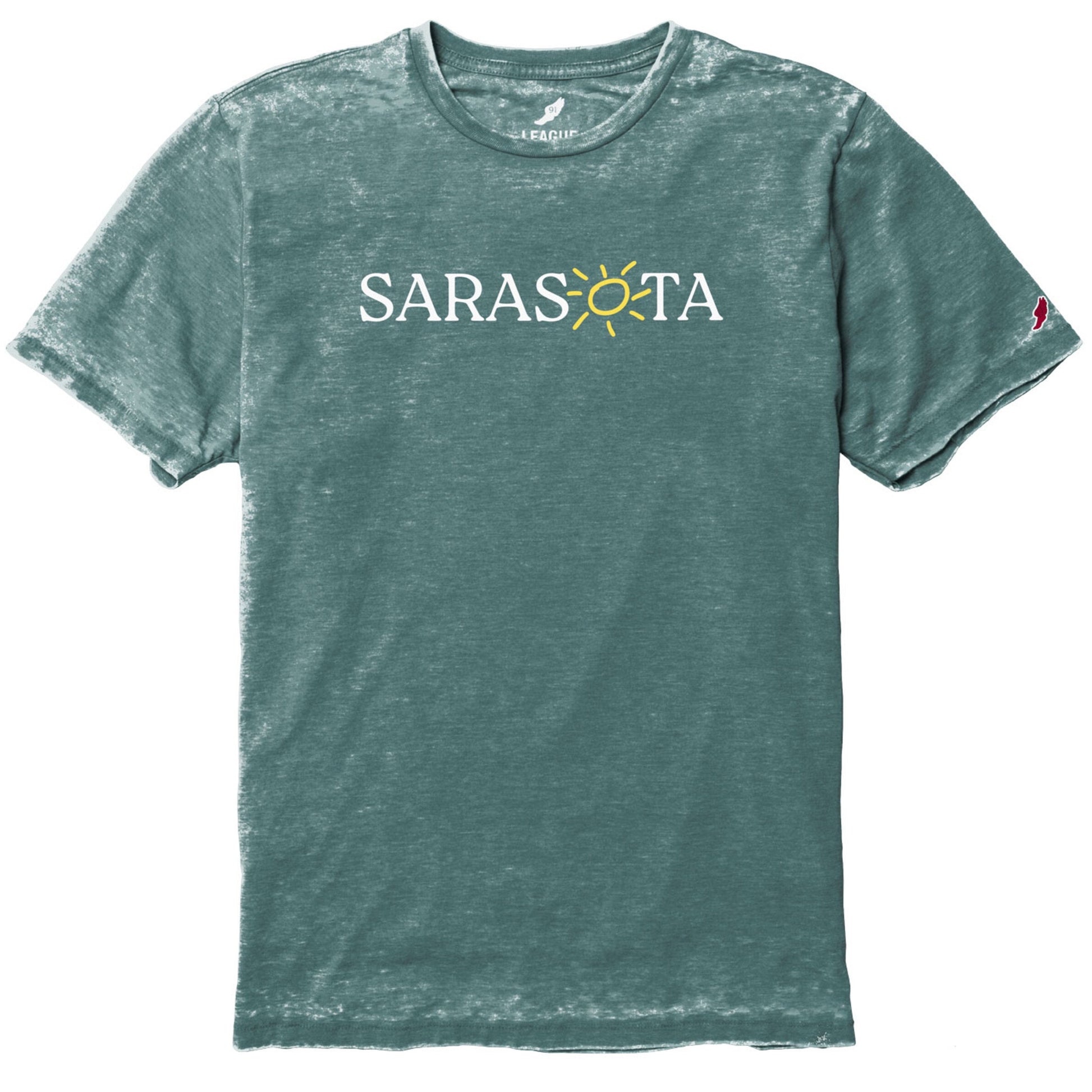 Sarasota Style Tee Short Sleeve T-Shirt in Teal - Sarasota Florida | Sarasota Store