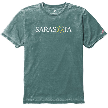 Sarasota Style Tee Short Sleeve T-Shirt in Teal - Sarasota Florida | Sarasota Store