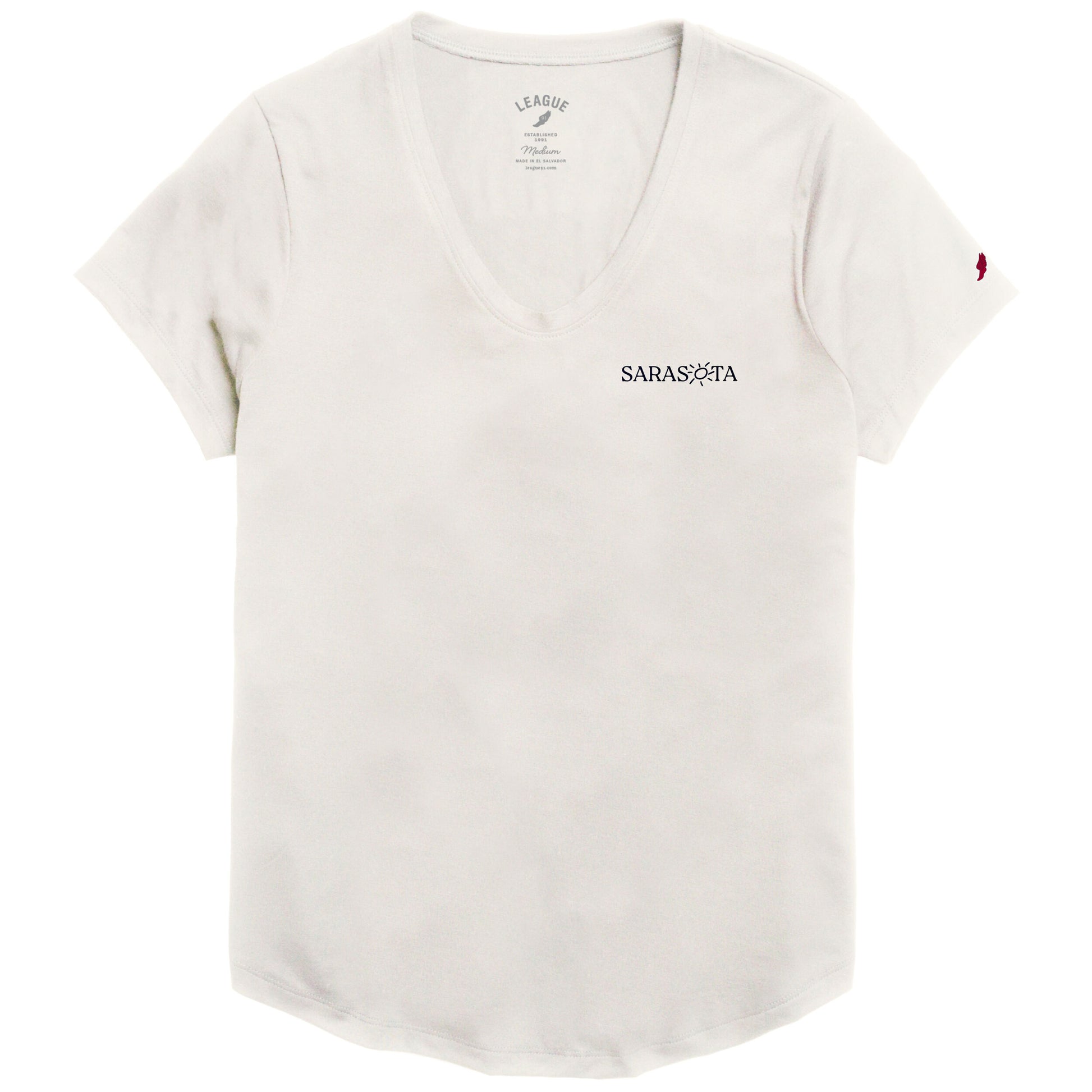 Sarasota Style Tee Short Sleeve T-Shirt in White - Sarasota Florida | Sarasota Store