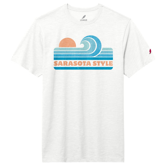 Sarasota Style Tee Short Sleeve T-Shirt in White - Sarasota Florida | Sarasota Store