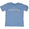 Sarasota Style Toddle Light Short Sleeve T-Shirt in Blue - Sarasota Florida | Sarasota Store
