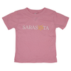 Sarasota Style Toddle Short Sleeve T-Shirt in Pink - Sarasota Florida | Sarasota Store
