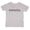 Sarasota Style Toddle Short Sleeve T-Shirt in White - Sarasota Florida | Sarasota Store