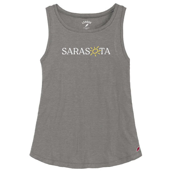 Sarasota Style Trapeze Tank Top in Gray - Sarasota Florida | Sarasota Store