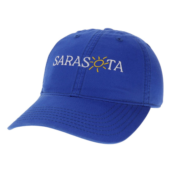Sarasota Style Twill Cap in Blue - Sarasota Florida | Sarasota Store