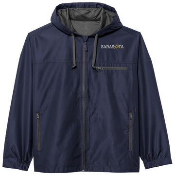 Sarasota Style Venture Full Zip Jacket in Navy - Sarasota Florida | Sarasota Store