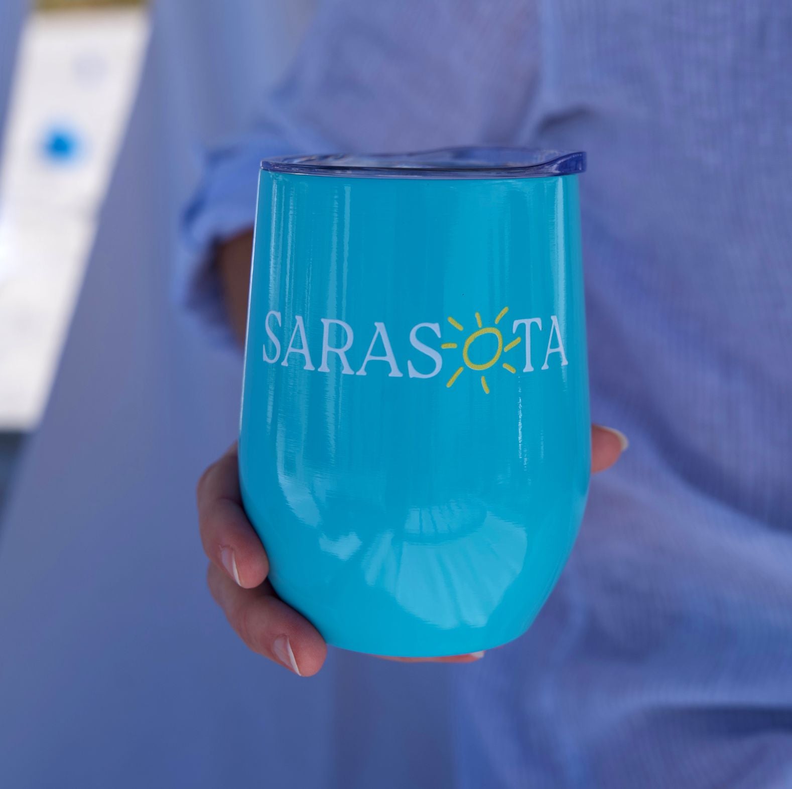 Sarasota Style Wine Glass in Wine - Sarasota Florida | Sarasota Store