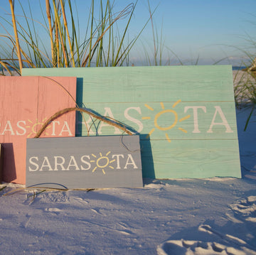 Sarasota Style Wood Signs - Sarasota Florida | Sarasota Store