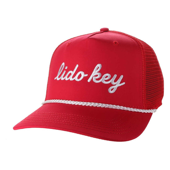 Lido Key Cap Roadie Scarlet | Sarasota Store