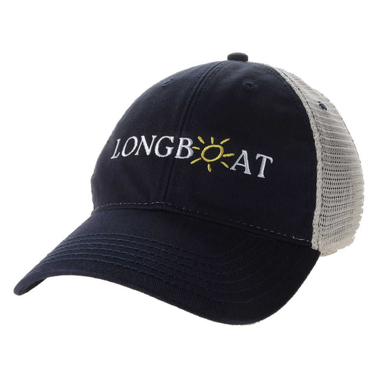 Longboat Key Cap Trucker Navy | Sarasota Store