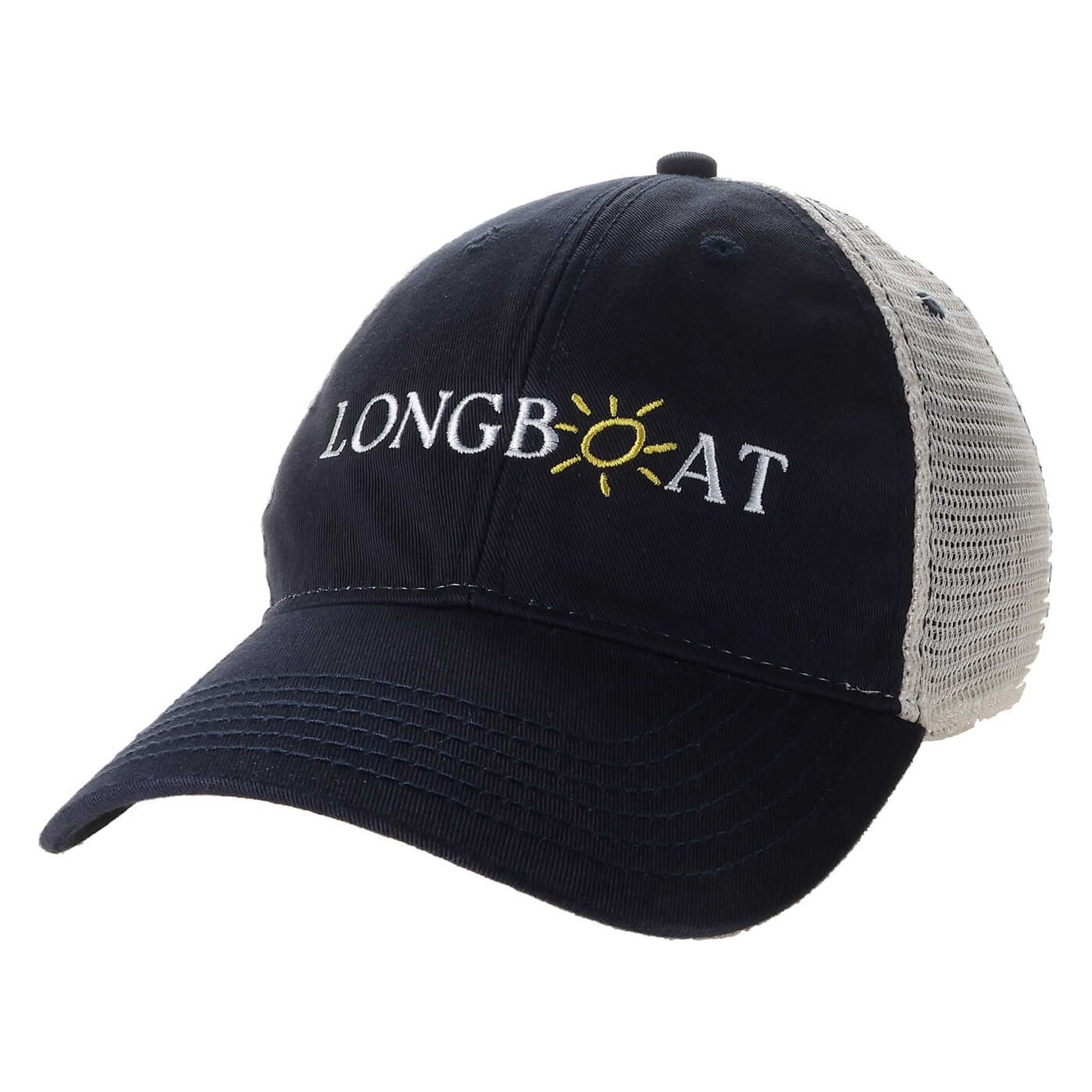 Longboat Key Cap Trucker Navy | Sarasota Store