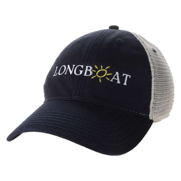 Longboat Key Cap Trucker Navy | Sarasota Store