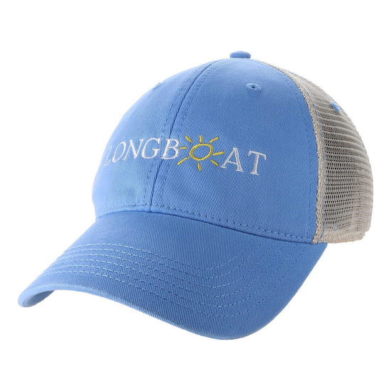 Longboat Key Cap Trucker Power Blue | Sarasota Store