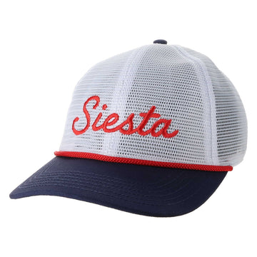 Siesta Key Cap Meshy White | Sarasota Store