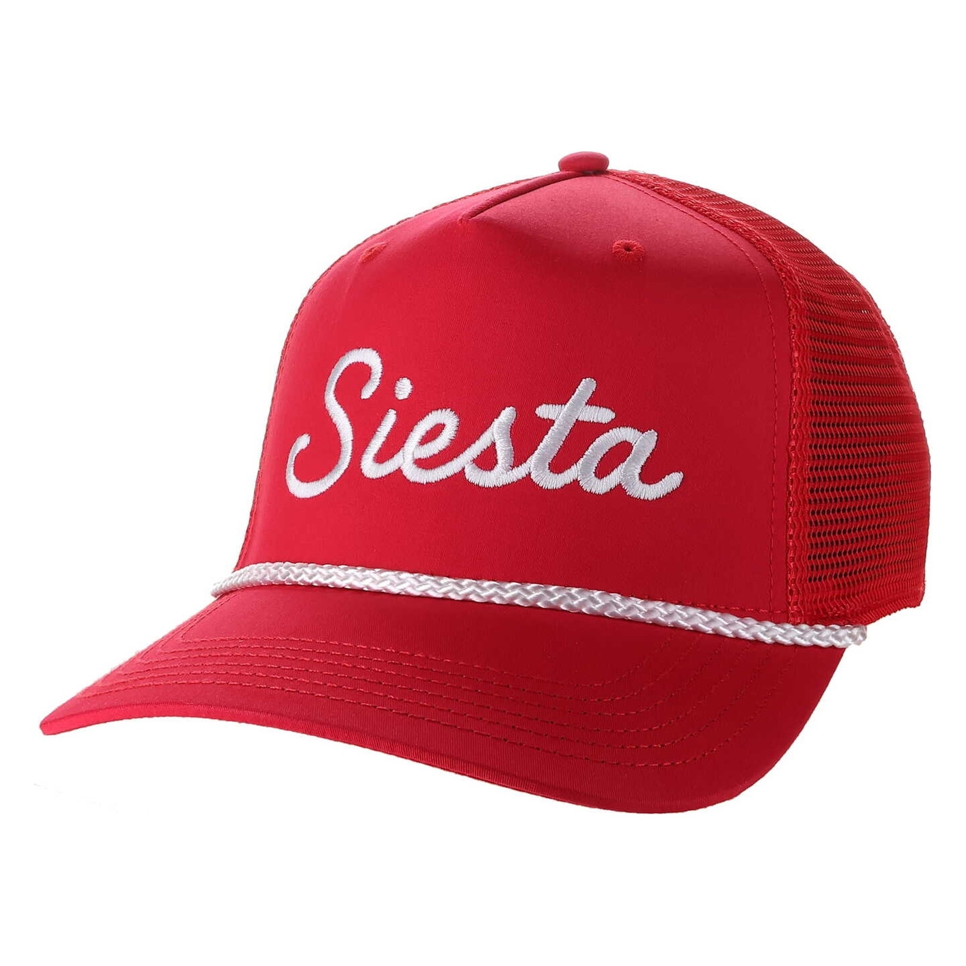 Siesta Key Cap Roadie Scarlet | Sarasota Store
