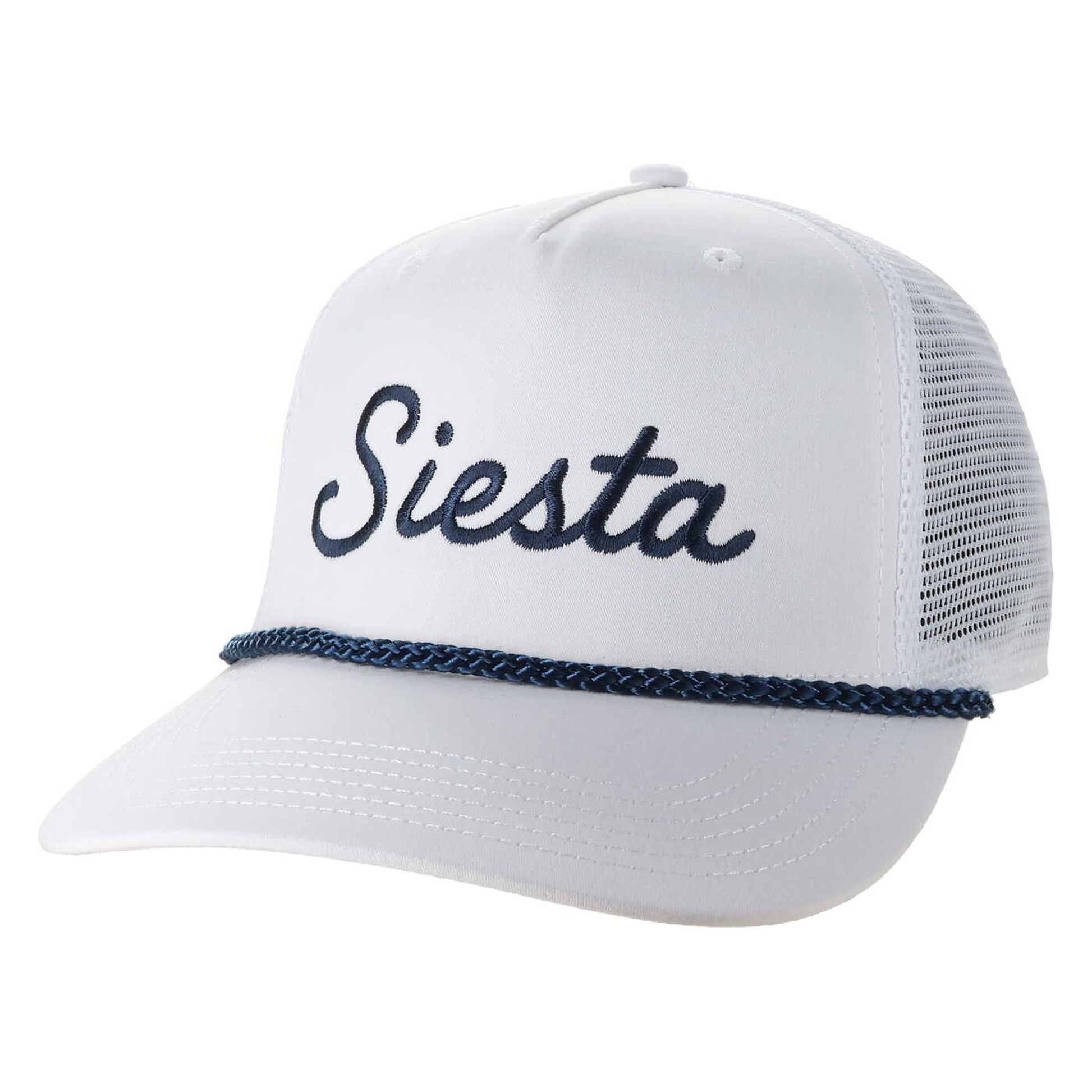 Siesta Key Cap Roadie White | Sarasota Store